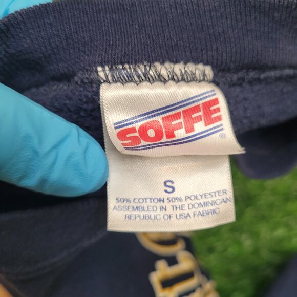 Vintage 90s Soffe US Navy Sister Sweatshirt Womens Large (Tag S) - Picture 6 of 6